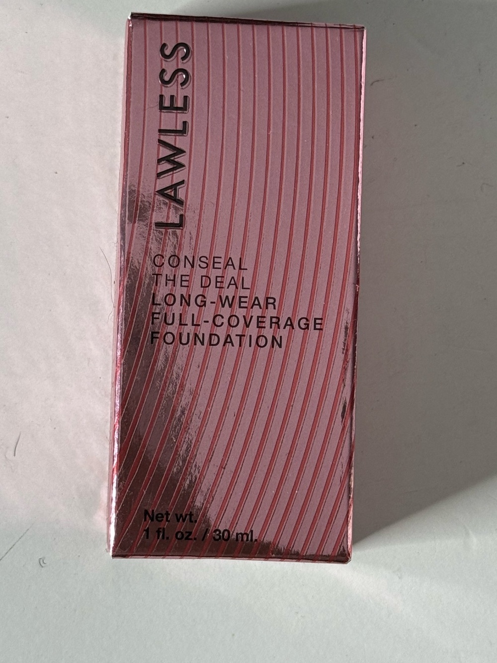 LAWLESS Conceal Long-Wear Full-Coverage Foundation